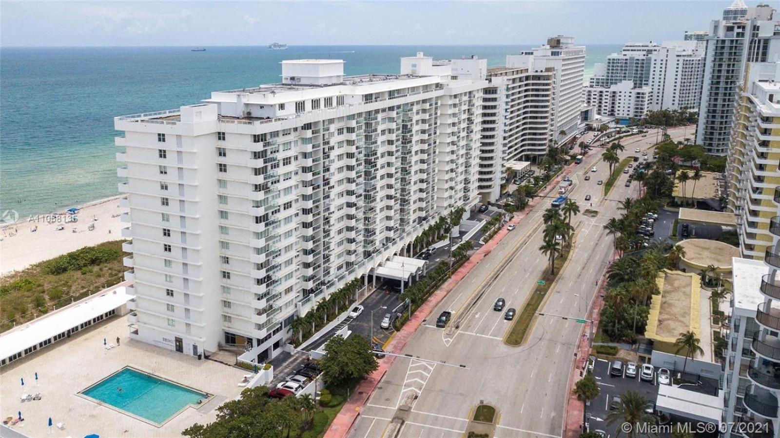 Pavilion Beach Front Apartment With Balcony Miami Beach Exterior foto